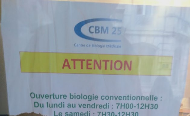 Photo de CBM25 - Laboratoire Gambetta