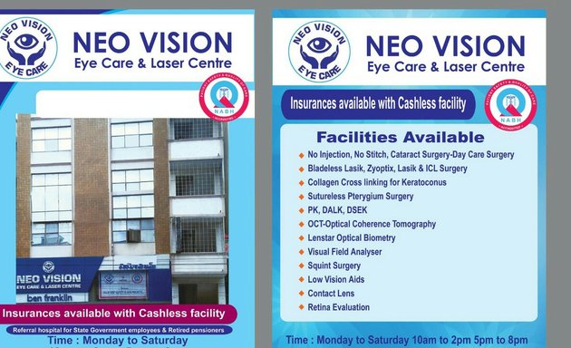 Photo of Neo Vision Eye Care & Laser Centre