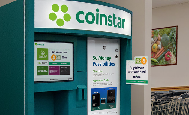 Photo of Coinstar Kiosk | Bitcoin ATM