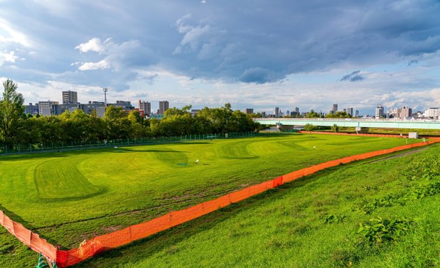 写真 豊平川緑地パークゴルフ場南２２条大橋コース