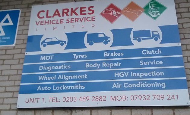 Photo of Clarkes Vehicle Service Ltd