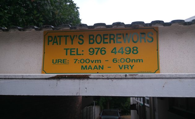 Photo of Patty's Boerewors