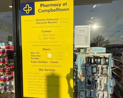 Photo of Pharmacy at Campbelltown