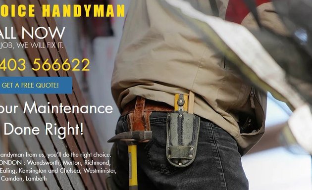 Photo of Good Choice Handyman