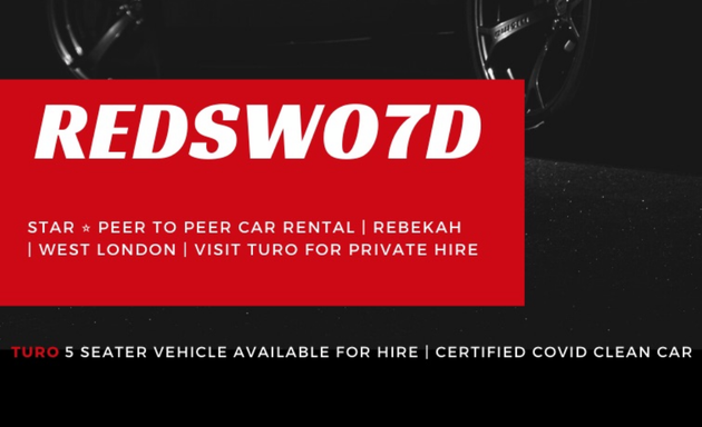 Photo of RedSwo7d car hire | Hammersmith, Earls Court