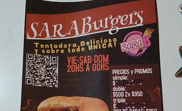 Foto de SaraBURGERSoficial