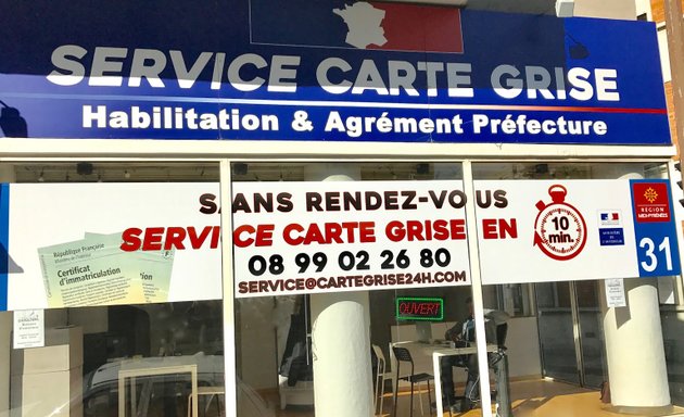 Photo de SERVICE CARTE GRISE à TOULOUSE