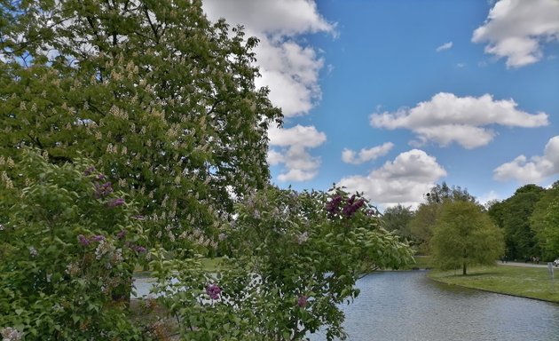 Foto von Biergarten am Rosengarten