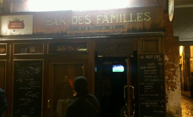 Photo de Bar des Familles