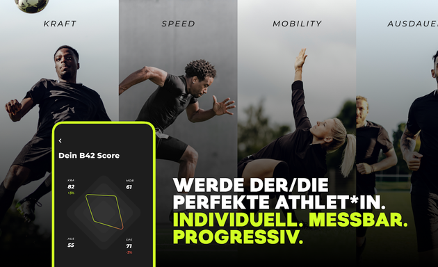 Foto von B42 - Fitness App für Fußballer*innen