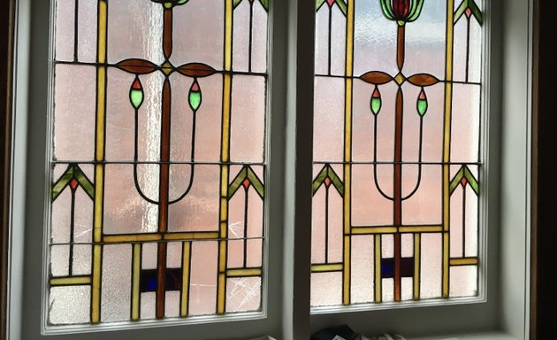 Photo of Art Nouveau Stained Glass
