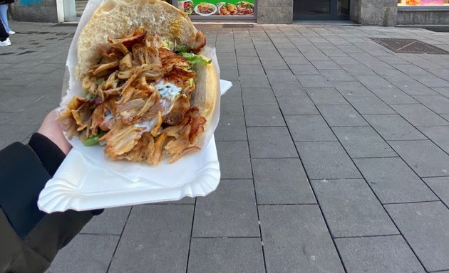 Foto von Gemüse Kebab im Tal