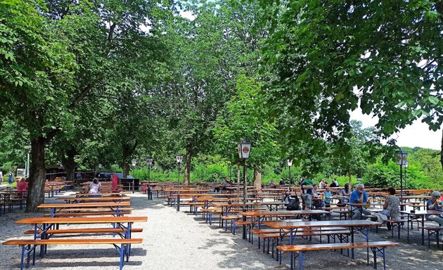 Foto von Biergarten am Rosengarten