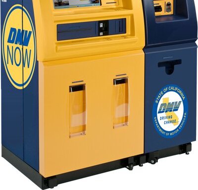 Photo of California DMV Now Kiosk