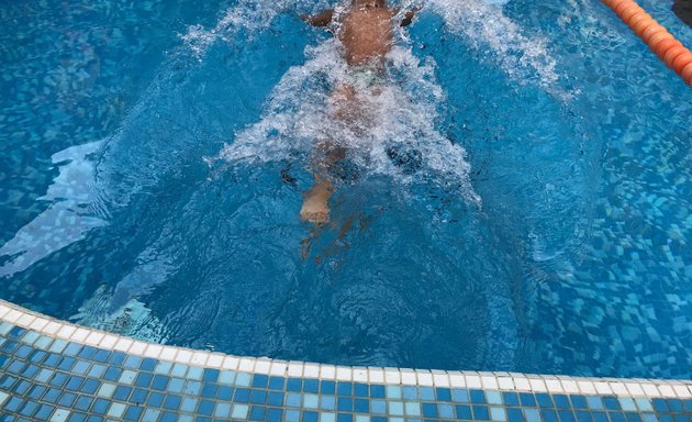 Photo of Michael Phelps Swimming at The Classique Club