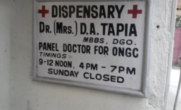 Photo of Dr. Mrs. D.A. Tapia