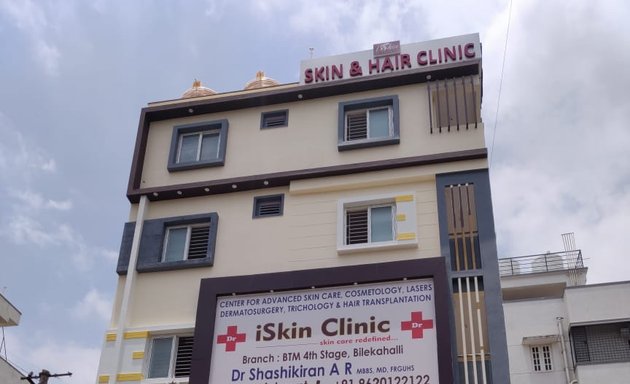 Photo of iSkin clinic-Advanced Skin and hair clinic (BTM 4th Stage, Bilekahalli) Dr Shashikiran A R