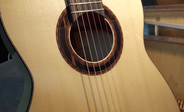 Photo of Joel Barbeau, Luthier