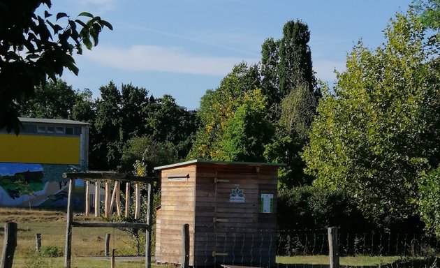 Foto von Landschaftspark Herzberge Eingang Zentralfriedhof