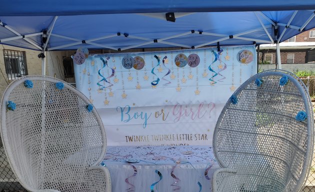 Photo of Baby Shower Chair Rentals