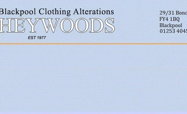 Photo of Heywood's Clothing Alterations