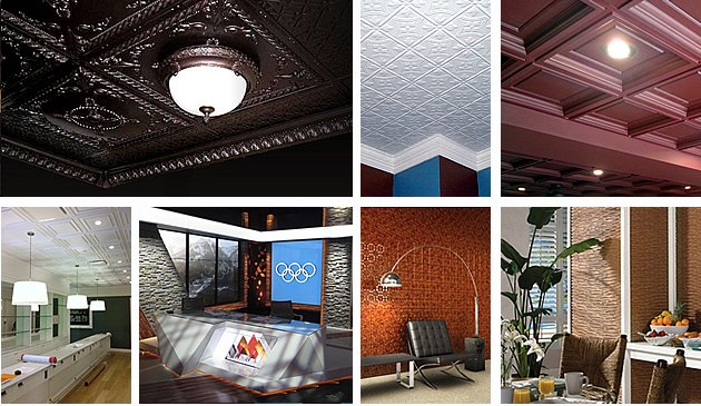 Photo of Plafond & Mur Élégant / Elegant Ceilings & Walls