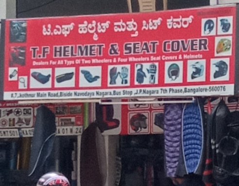 Photo of T F Seat Covers & Helmet