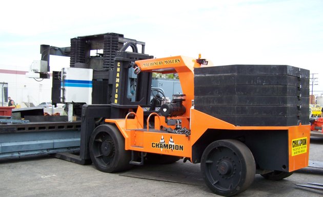 Photo of Champion Machinery Movers