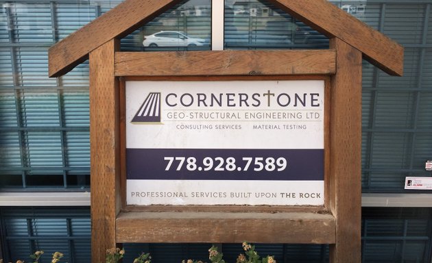 Photo of Cornerstone Geo-Structural Engineering Ltd.