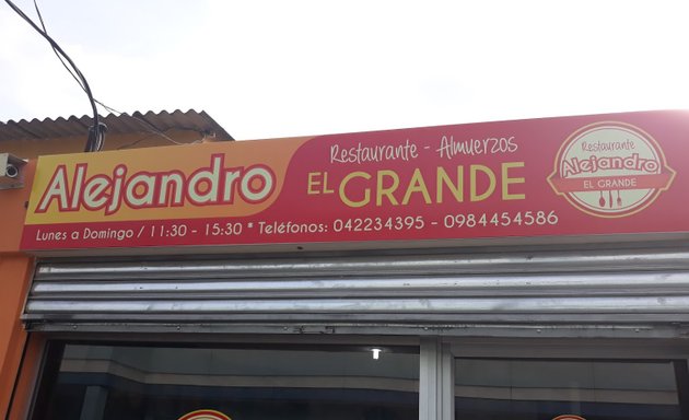 Foto de Restaurante "Alejandro El Grande"