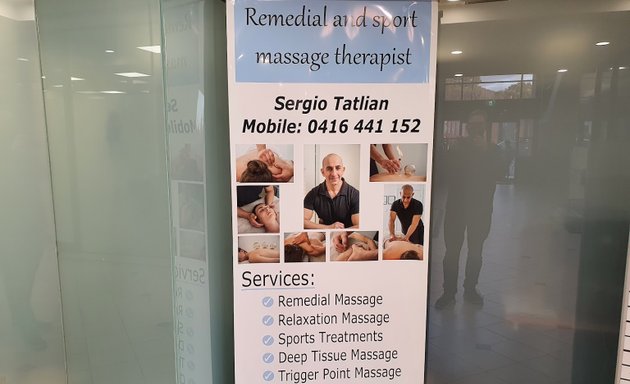 Photo of Sergio Tatlian Massage Therapist Sports and Injury