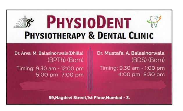 Photo of PhysioDent-physiotherapy n dental clinic