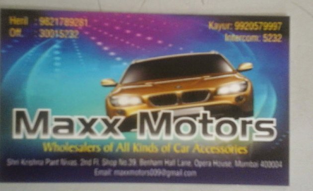 Photo of Maxx Motors