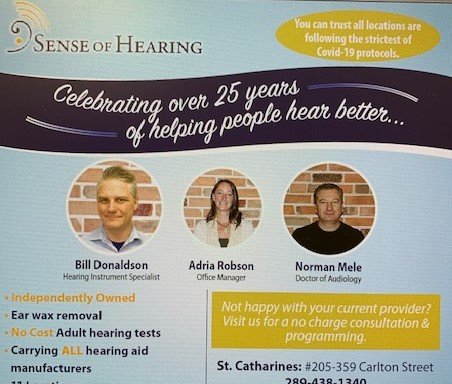 Photo of Sense of Hearing - St. Catherines