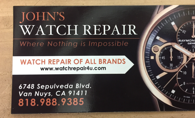 Photo of John's Watch Repair