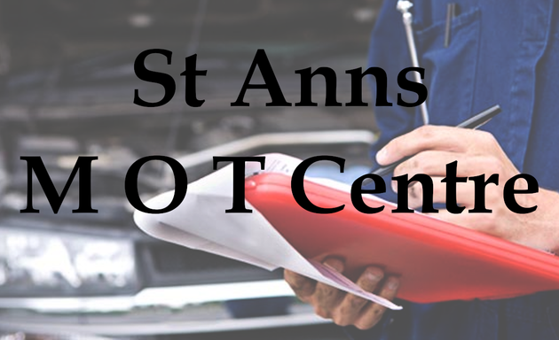 Photo of St Anns M O T Centre