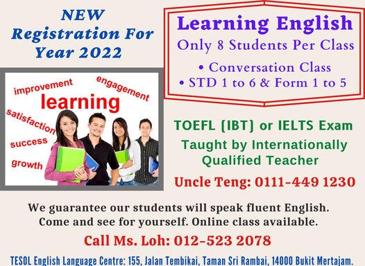 Photo of Uncle Teng English Tuition