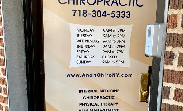 Photo of Anan Chiropractic PC