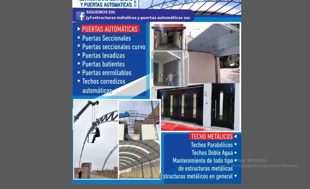 Foto de JYF Estructuras Metálicas Y Puertas Automáticas S.A.C.