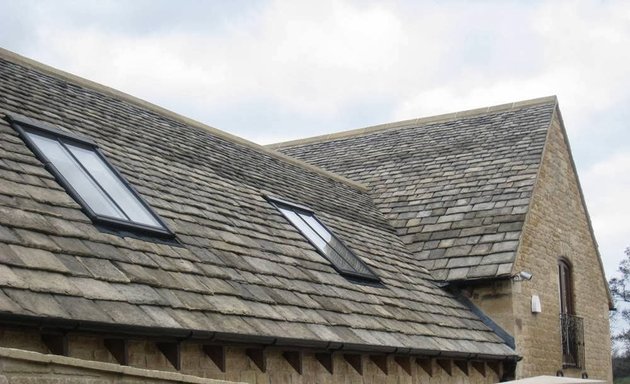 Photo of Marshfield stone roof tiles Ltd