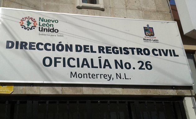 Foto de OFICIALIA 26 del Registro Civil en Monterrey.
