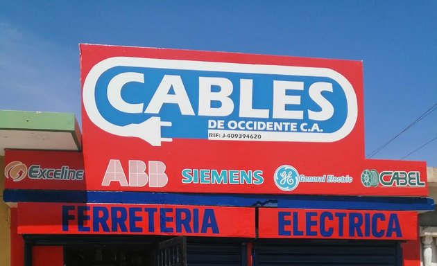 Foto de CABLES DE OCCIDENTE CA ferretería eléctrica