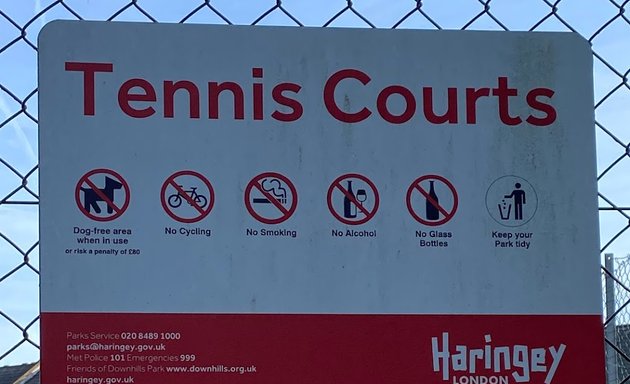 Photo of Downhills park tennis courts
