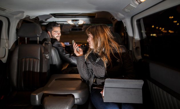 Photo de Taxi avec siège auto