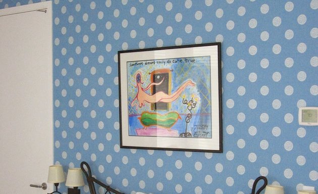 Photo of wall decor wallpaper hanging llc