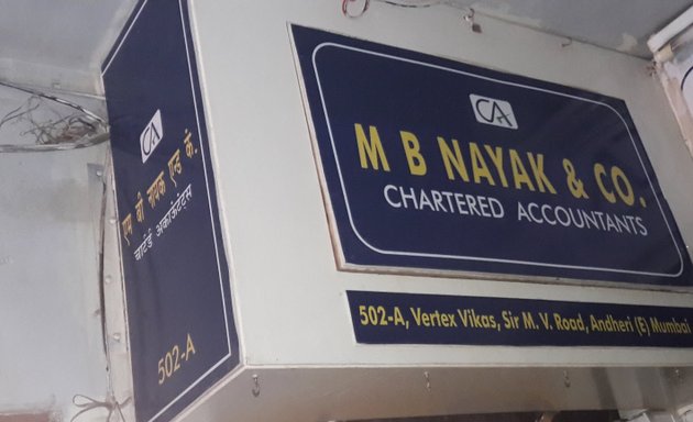 Photo of M B Nayak & Co. Chartered Accountants