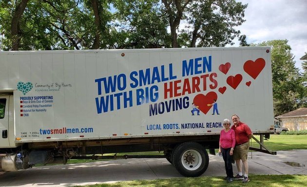 Photo of Two Small Men with Big Hearts, Saskatoon