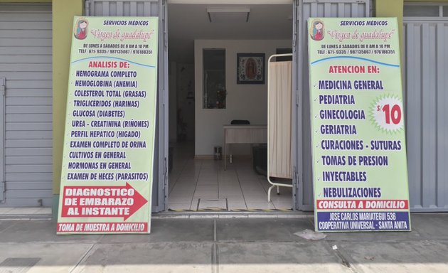 Foto de Servicios Médicos " Virgen De Guadalupe"