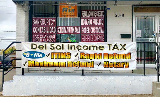 Photo of Del Sol Income Tax Services