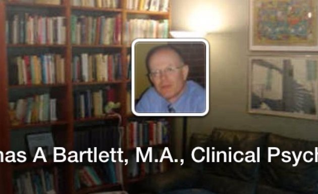 Photo of Thomas A. Bartlett, MA Licensed Clinical Psychologist